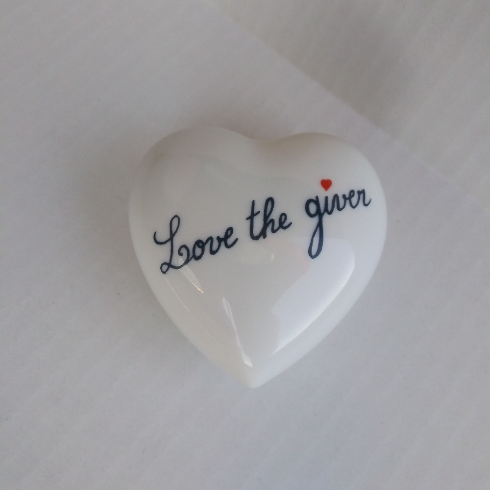 Limoges Porcelain Heart Trinket Box
